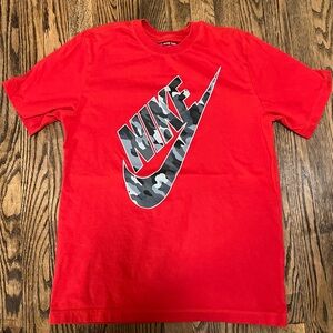 Nike Red Graphic T-Shirt